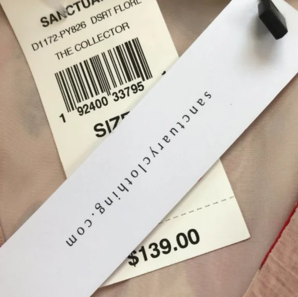 Sanctuary - Jolynn Wrap Midi Dress in Desert Floral Size 4 - Picture 14 of 14